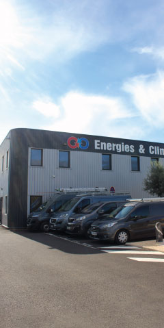 Showroom Energies & Clim, société de climatisation sur Valergues (Lunel)